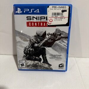 PS4 Sniper Ghost Warrior Contracts Tested Working Shooter Game